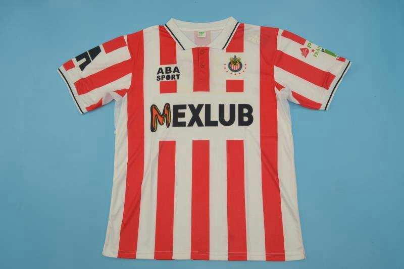 Thailand Quality(AAA) 1997 Guadalajara Home Retro Soccer Jersey