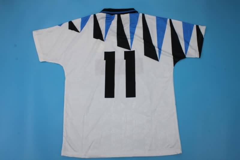 Thailand Quality(AAA) 1991/92 Inter Milan Away Retro Soccer Jersey