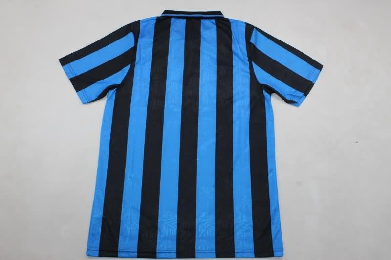 Thailand Quality(AAA) 1993/94 Inter Milan Home Retro Soccer Jersey