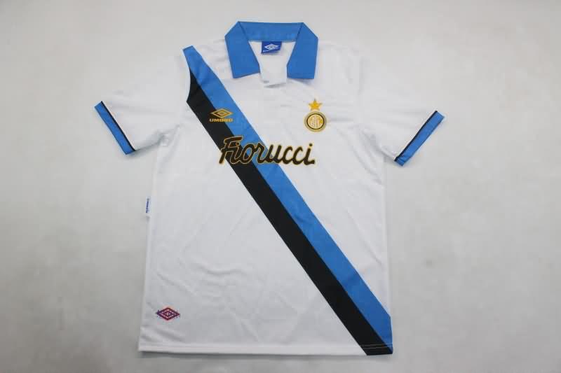 Thailand Quality(AAA) 1993/95 Inter Milan Away Retro Soccer Jersey