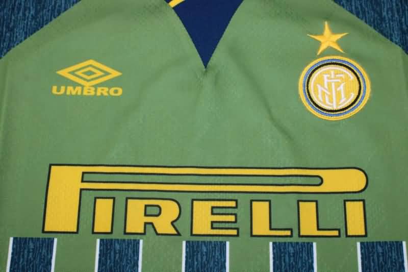 Thailand Quality(AAA) 1994/95 Inter Milan Away Retro Soccer Jersey