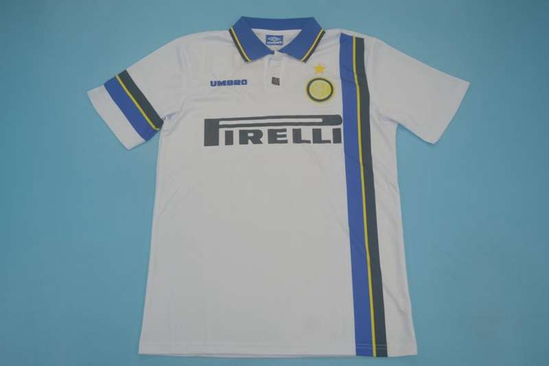 Thailand Quality(AAA) 1997/98 Inter Milan Away Soccer Jersey