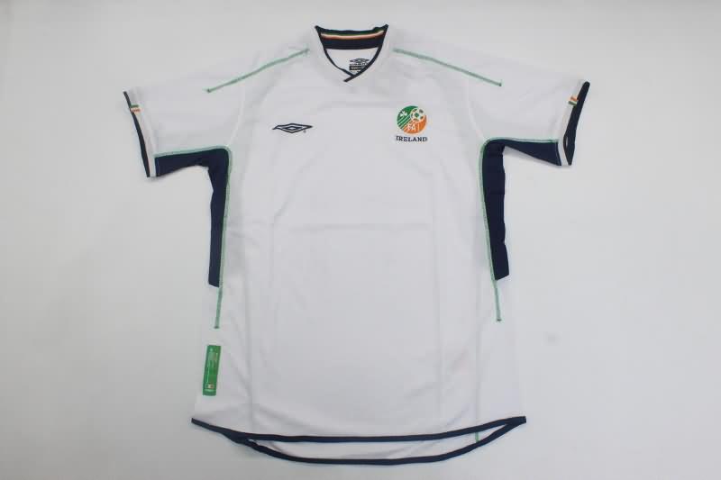 Thailand Quality(AAA) 2002/03 Ireland Away Retro Soccer Jersey