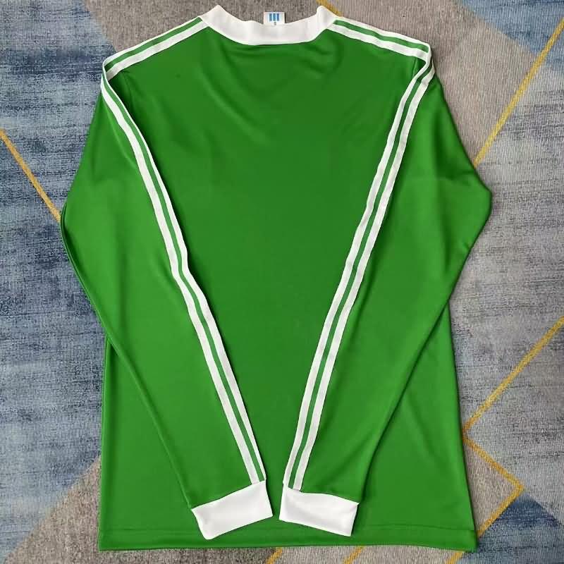 Thailand Quality(AAA) 1986 Ireland Home Long Sleeve Retro Soccer Jersey