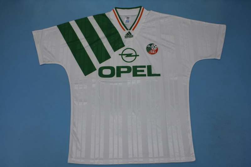 Thailand Quality(AAA) 1992/94 Ireland Away Retro Soccer Jersey