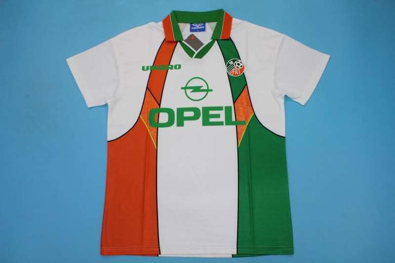 Thailand Quality(AAA) 1994/96 Ireland Away Retro Soccer Jersey