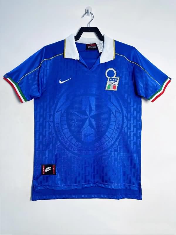 Thailand Quality(AAA) 1995 Italy Home Retro Soccer Jersey