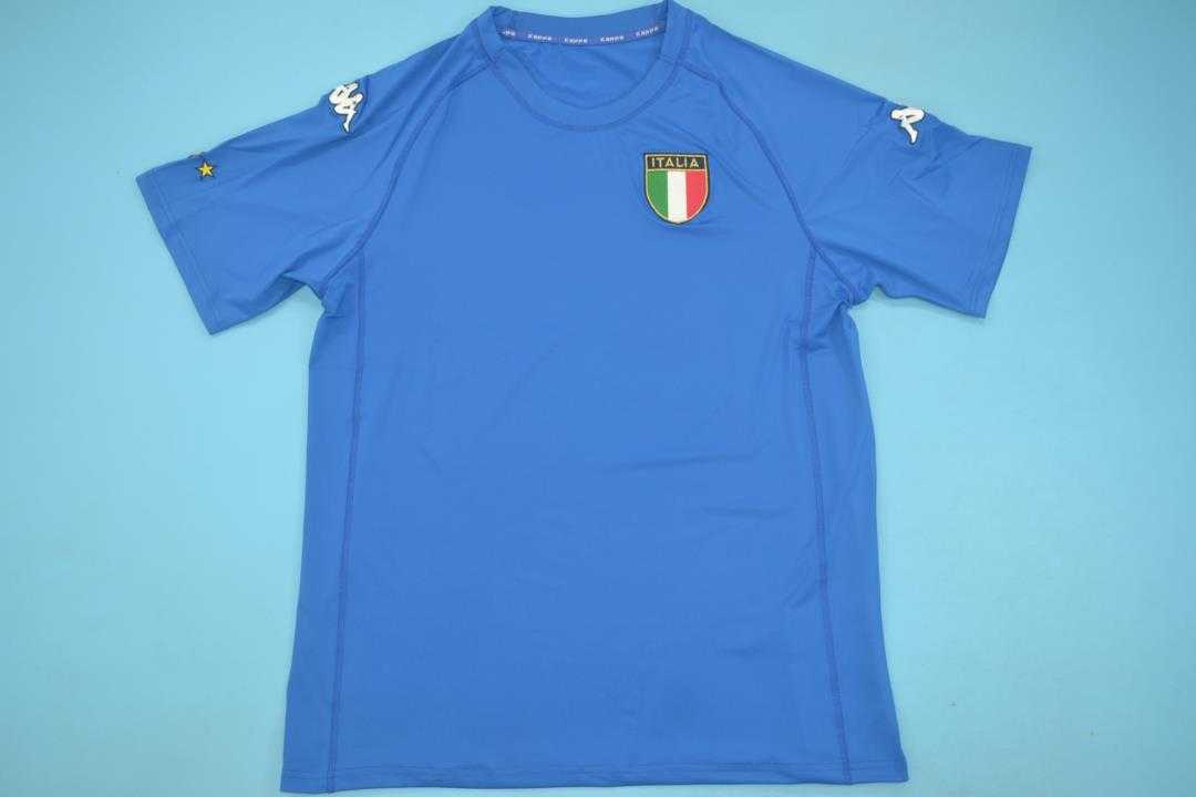 Thailand Quality(AAA) 2000 Italy Home Retro soccer Jersey