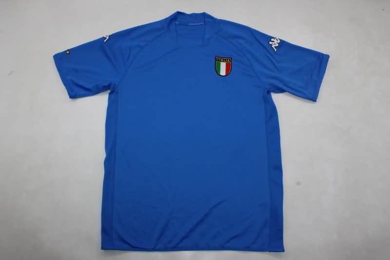 Thailand Quality(AAA) 2002 Italy Home Retro Soccer Jersey