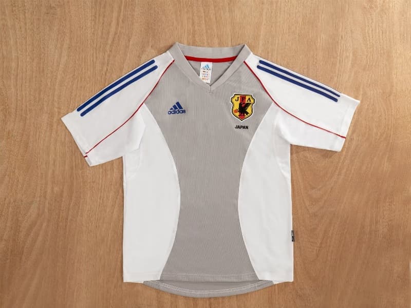 Thailand Quality(AAA) 2002 Japan Away Retro Soccer Jersey Thailand Quality(AAA) 2002 Japan Away Retro Soccer Jersey