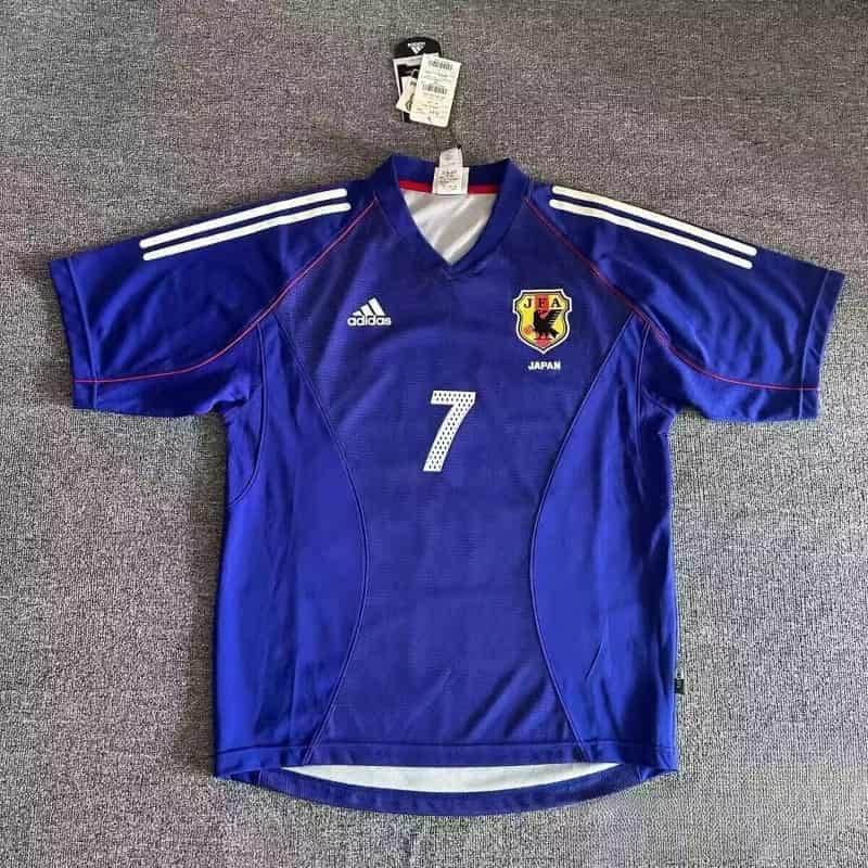 Thailand Quality(AAA) 2002 Japan Home Retro Soccer Jersey Thailand Quality(AAA) 2002 Japan Home Retro Soccer Jersey