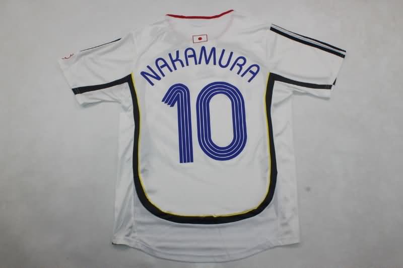 Thailand Quality(AAA) 2006 Japan Away Retro Soccer Jersey