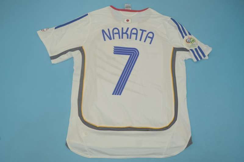 Thailand Quality(AAA) 2006 Japan Away Retro Soccer Jersey