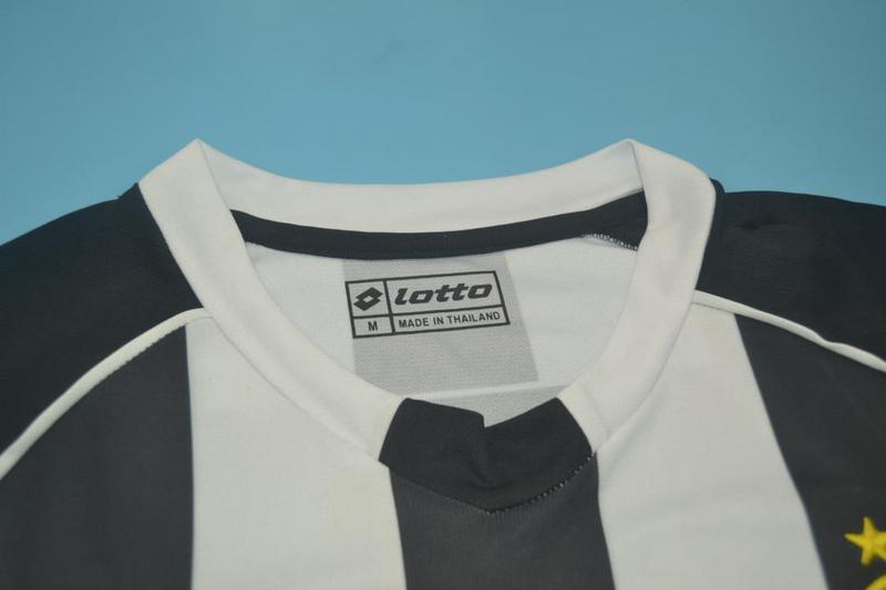 Thailand Quality(AAA) 2002/03 Juventus Home Retro Soccer Jersey