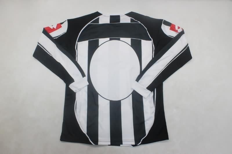 Thailand Quality(AAA) 2002/03 Juventus Home Long Sleeve Retro Soccer Jersey