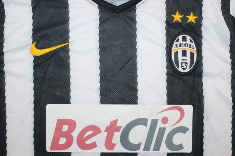 Thailand Quality(AAA) 2010/11 Juventus Home Retro Soccer Jersey