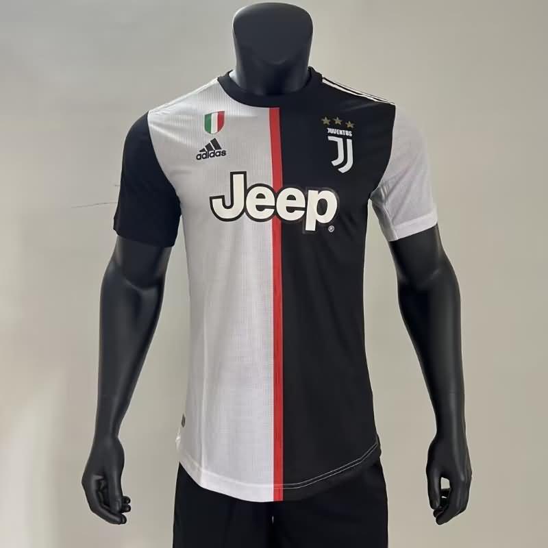 Thailand Quality(AAA) 2019/20 Juventus Home Retro Soccer Jersey (Player)
