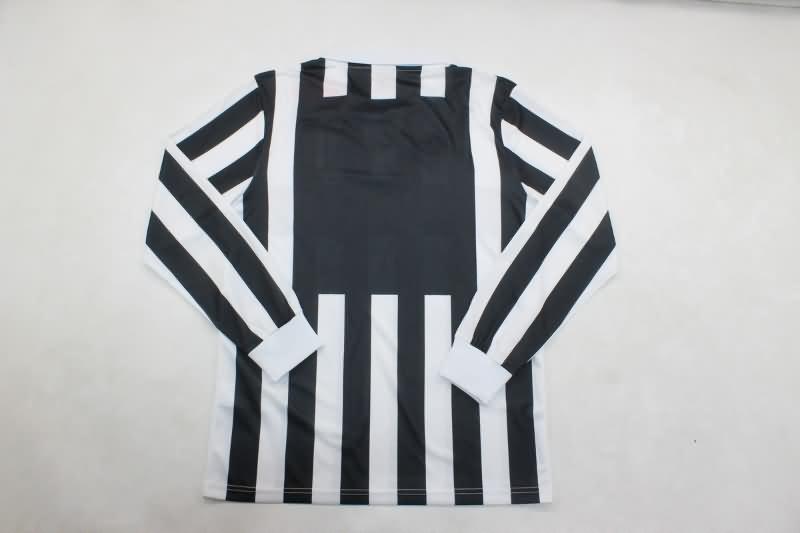 Thailand Quality(AAA) 1984/85 Juventus Home Long Sleeve Retro Soccer Jersey