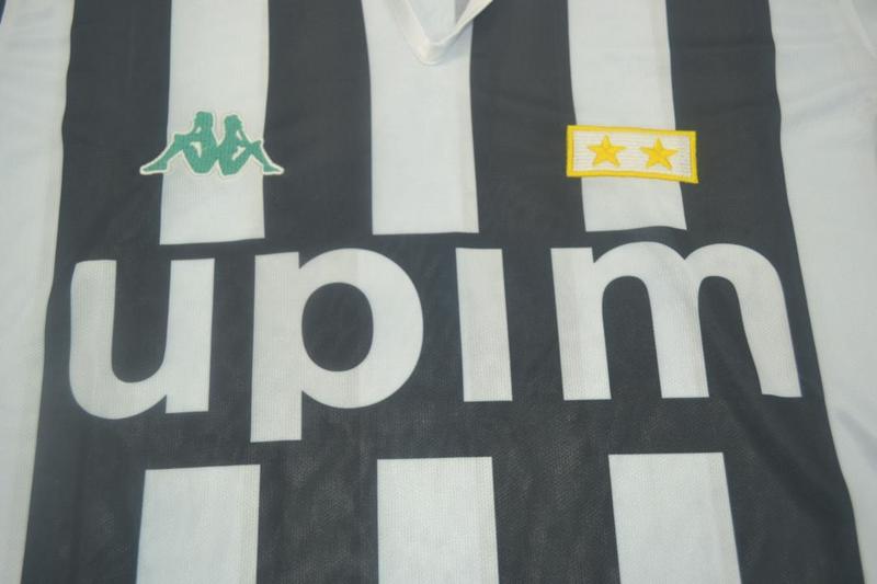 Thailand Quality(AAA) 1991/92 Juventus Home Retro Soccer Jersey