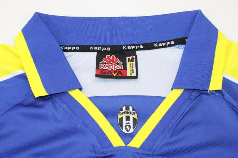 Thailand Quality(AAA) 1995/97 Juventus Away Long Retro Soccer Jersey