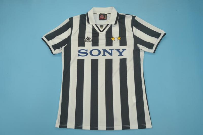 Thailand Quality(AAA) 1996/97 Juventus Home Retro Soccer Jersey