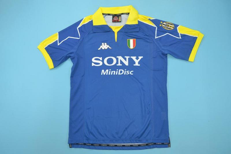 Thailand Quality(AAA) 1997/98 Juventus Third Retro Soccer Jersey
