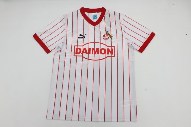 Thailand Quality(AAA) 1985/86 Koln Home Retro Soccer Jersey