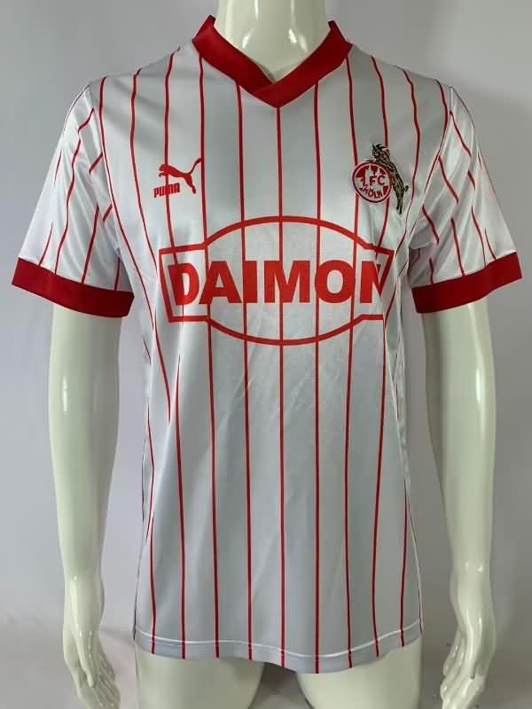 Thailand Quality(AAA) 1986/87 Koln Home Retro Soccer Jersey