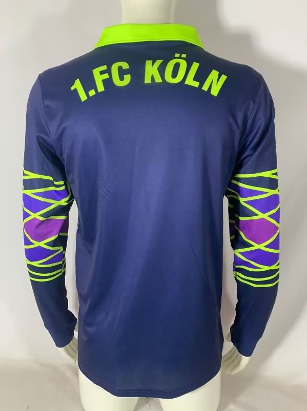 Thailand Quality(AAA) 1991/92 Koln Goalkeeper Retro Long Sleeve Soccer Jersey