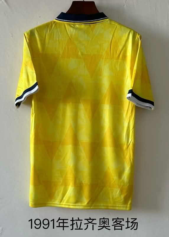 Thailand Quality(AAA) 1991/92 Lazio Away Retro Soccer Jersey