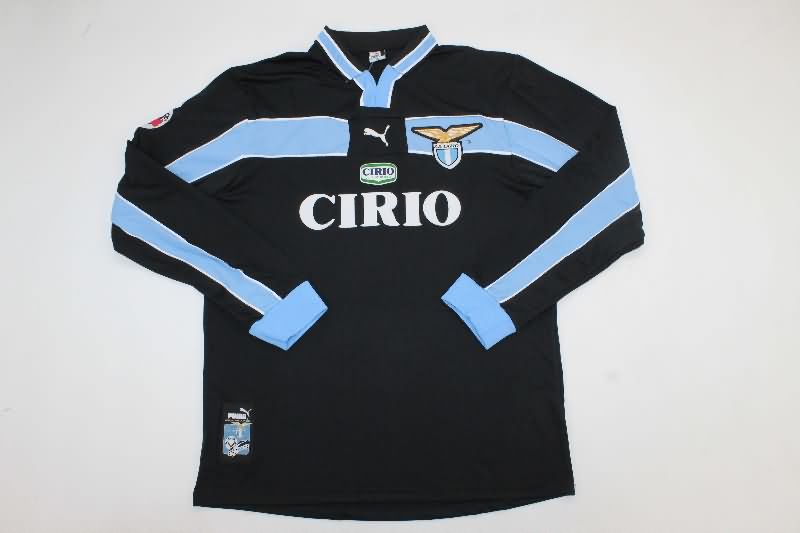 Thailand Quality(AAA) 1998/00 Lazio Away Long Sleeve Retro Soccer Jersey Thailand Quality(AAA) 1998/00 Lazio Away Long Sleeve Retro Soccer Jersey