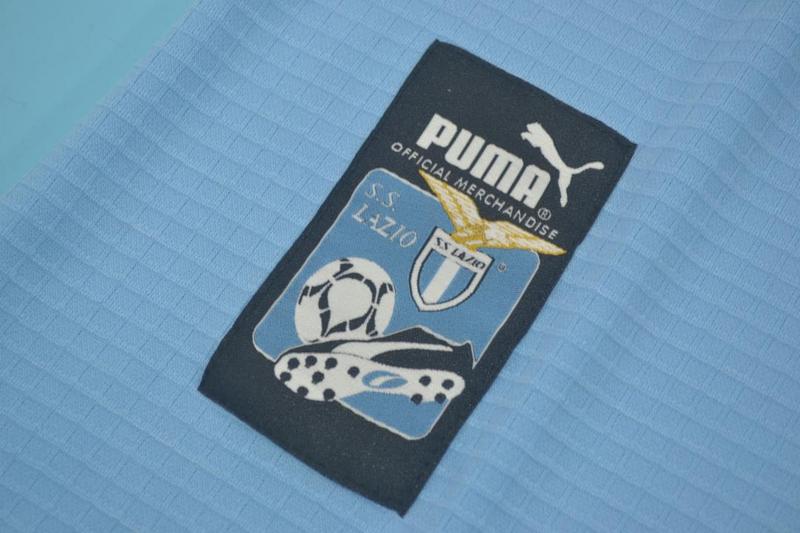 Thailand Quality(AAA) 1998/00 Lazio Home Retro Soccer Jersey