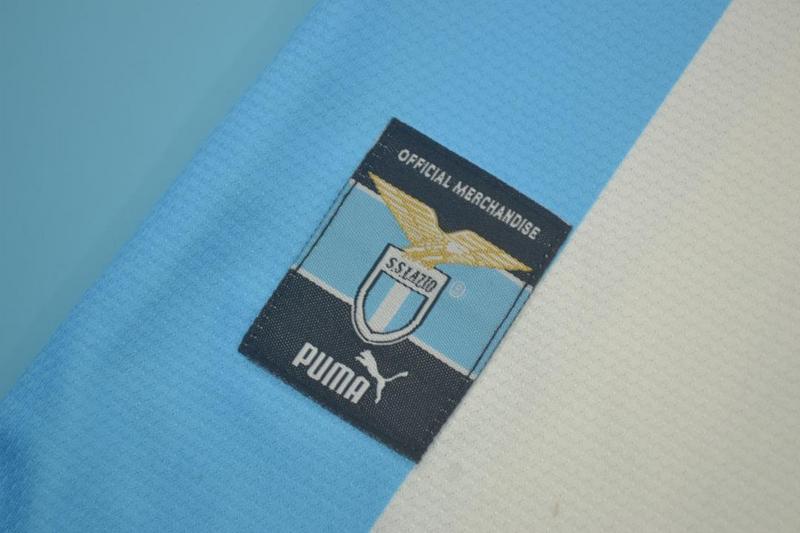 Thailand Quality(AAA) 1999/00 Lazio Home UCL Retro Soccer Jersey