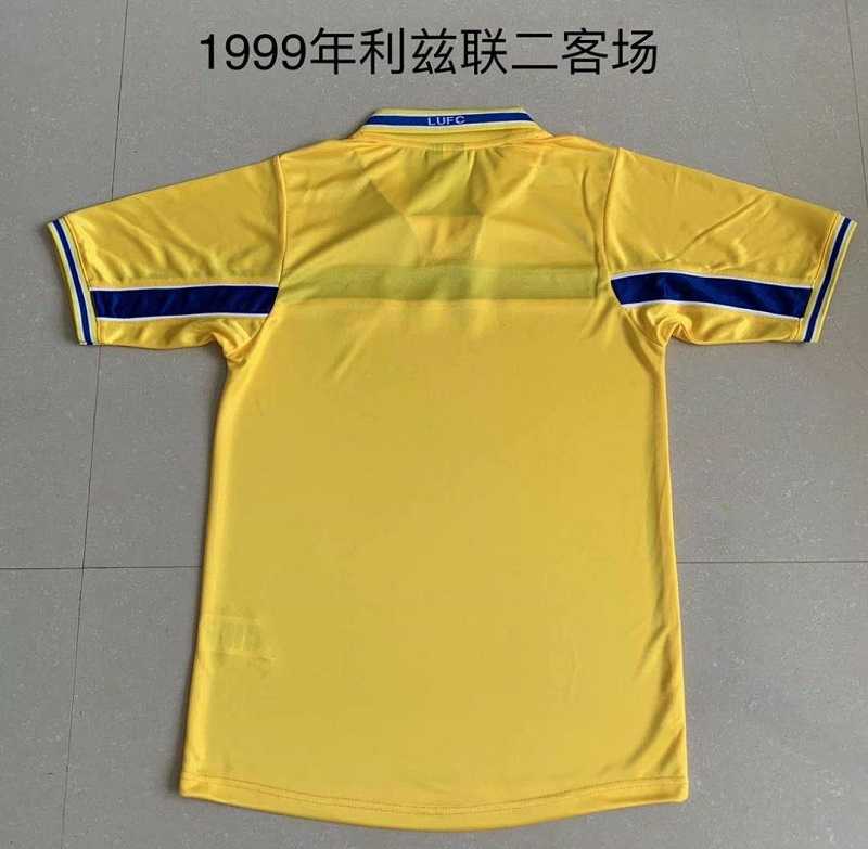 Thailand Quality(AAA) 1999/00 Leeds United Third Retro Soccer Jersey