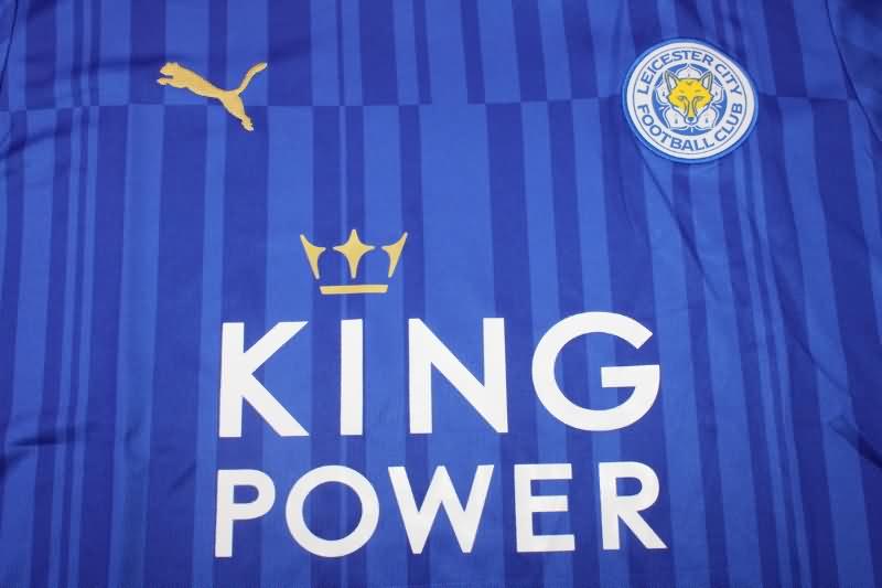 Thailand Quality(AAA) 2016/17 Leicester City Home Retro Soccer Jersey