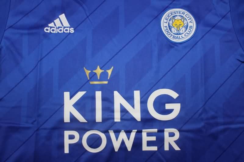 Thailand Quality(AAA) 2018/19 Leicester City Home Retro Soccer Jersey