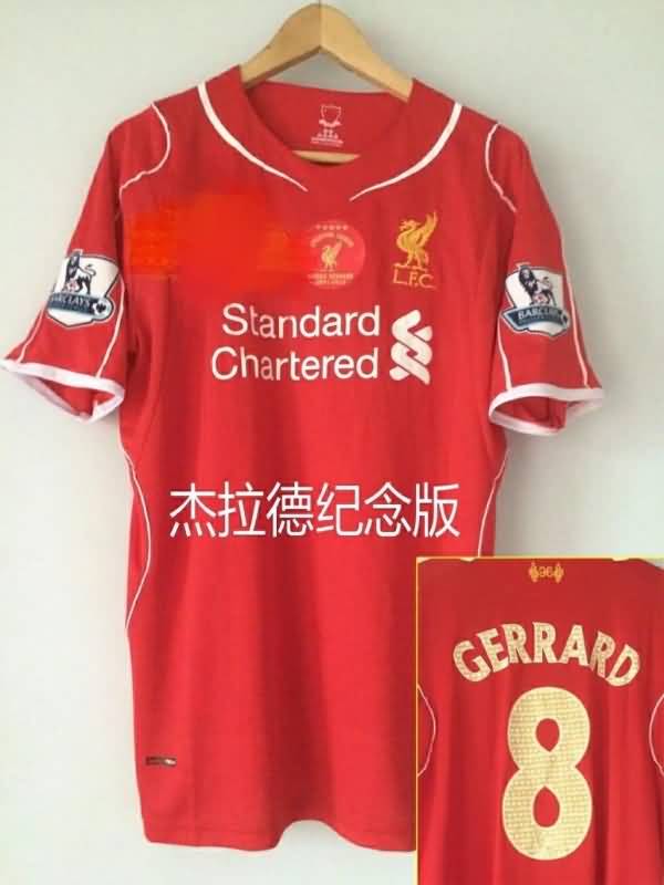 Thailand Quality(AAA) 2014/15 Liverpool Special Retro Soccer Jersey