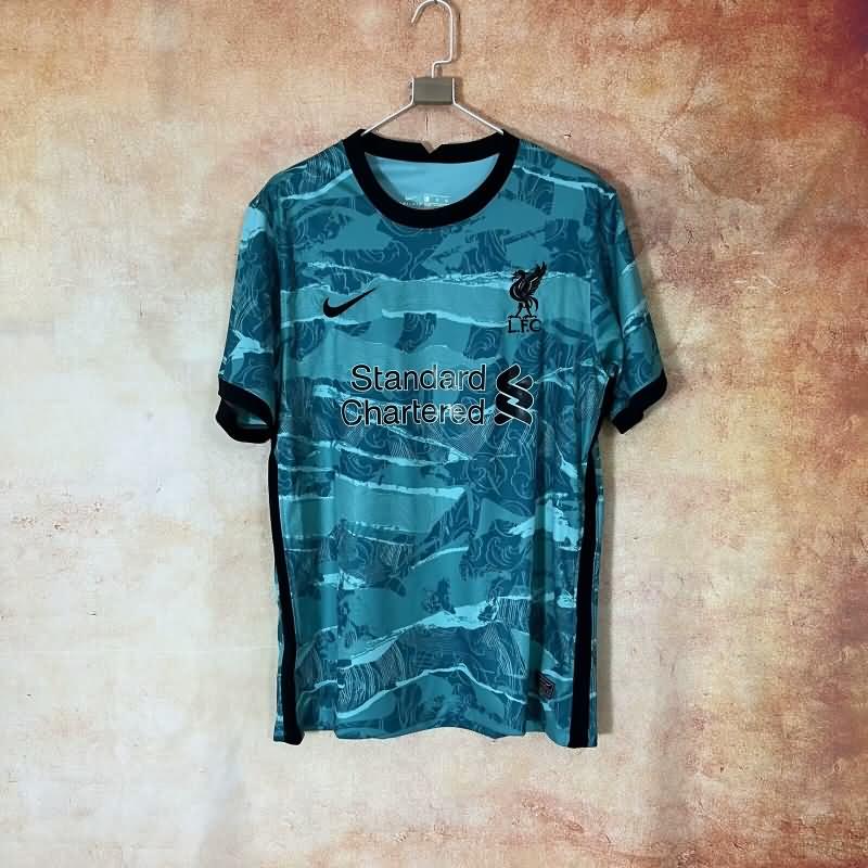 Thailand Quality(AAA) 2020/21 Liverpool Away Retro Soccer Jersey