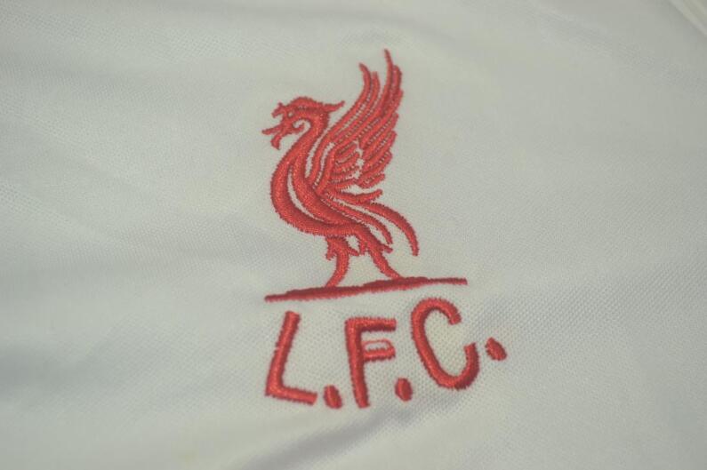 Thailand Quality(AAA) 1985/86 Liverpool Away Retro Soccer Jersey