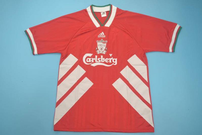 Thailand Quality(AAA) 1993/95 Liverpool Home Retro Soccer Jersey