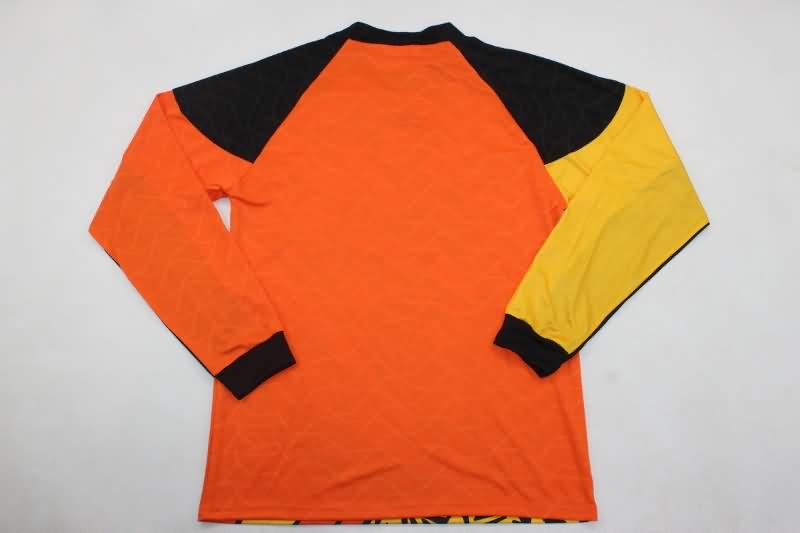 Thailand Quality(AAA) 1995/96 Liverpool Goalkeeper Orange Long Sleeve Retro Soccer Jersey