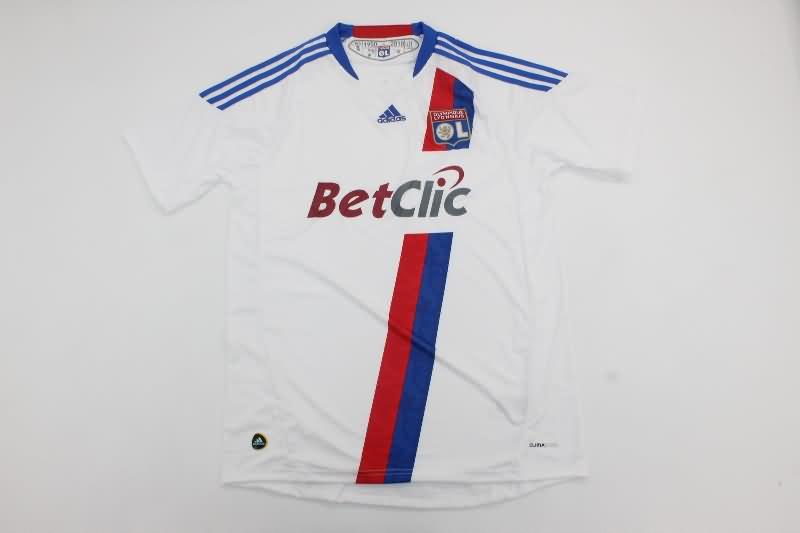 Thailand Quality(AAA) 2010/11 Lyon Home Retro Soccer Jersey