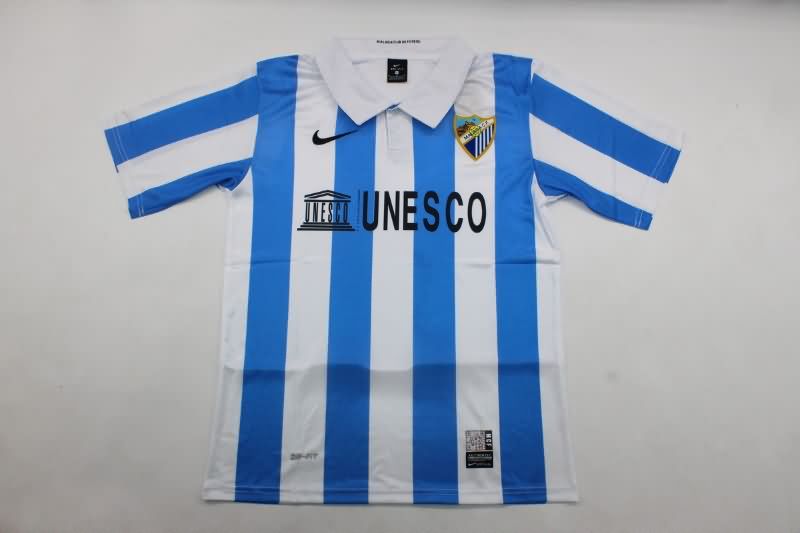 Thailand Quality(AAA) 2012/13 Malaga Home Retro Soccer Jersey Thailand Quality(AAA) 2012/13 Malaga Home Retro Soccer Jersey