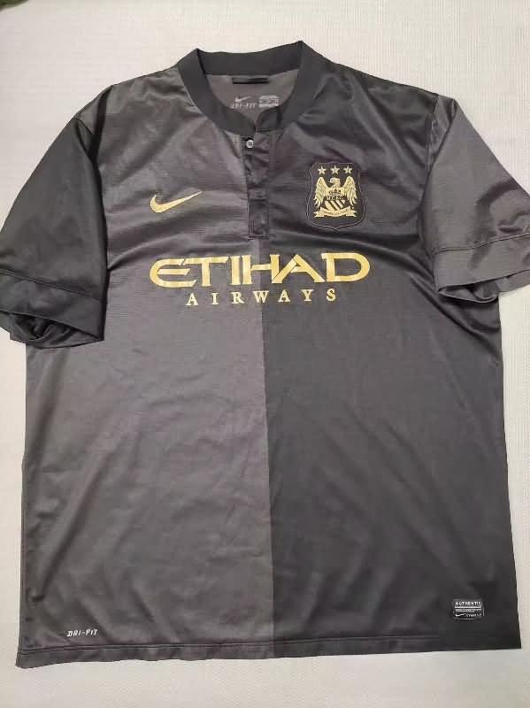 Thailand Quality(AAA) 2013/14 Manchester City Third Retro Soccer Jersey