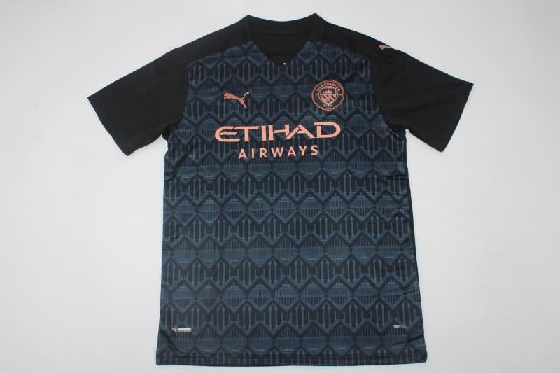 Thailand Quality(AAA) 2020/21 Manchester City Away Retro Soccer Jersey