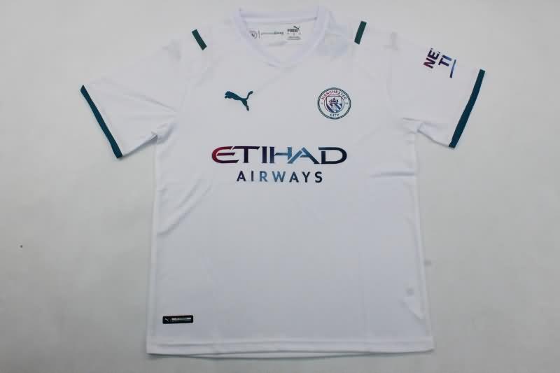Thailand Quality(AAA) 2021/22 Manchester City Away Retro Soccer Jersey