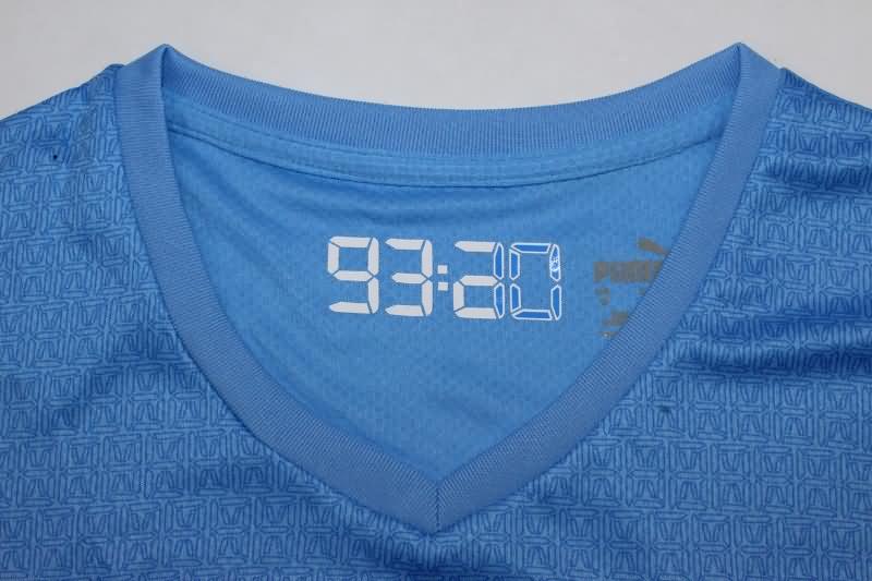 Thailand Quality(AAA) 2021/22 Manchester City Home Retro Soccer Jersey