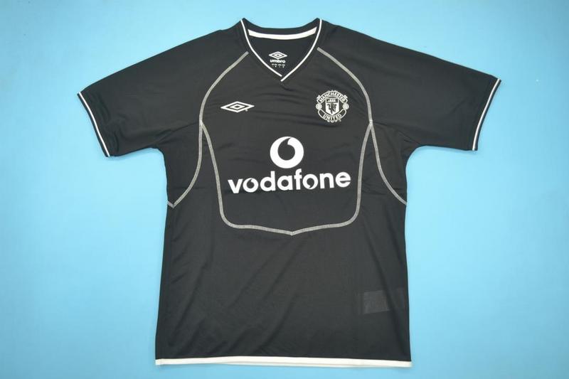 Thailand Quality(AAA) 2000/02 Manchester United Goalkeeper Retro Jersey