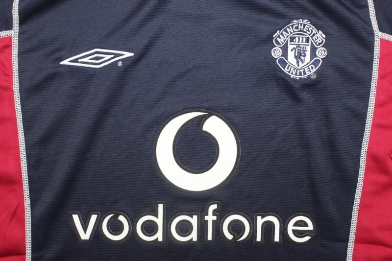 Thailand Quality(AAA) 2001/02 Manchester United Third Retro Soccer Jersey