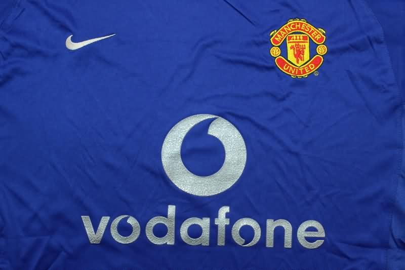 Thailand Quality(AAA) 2002/03 Manchester United Third Retro Soccer Jersey